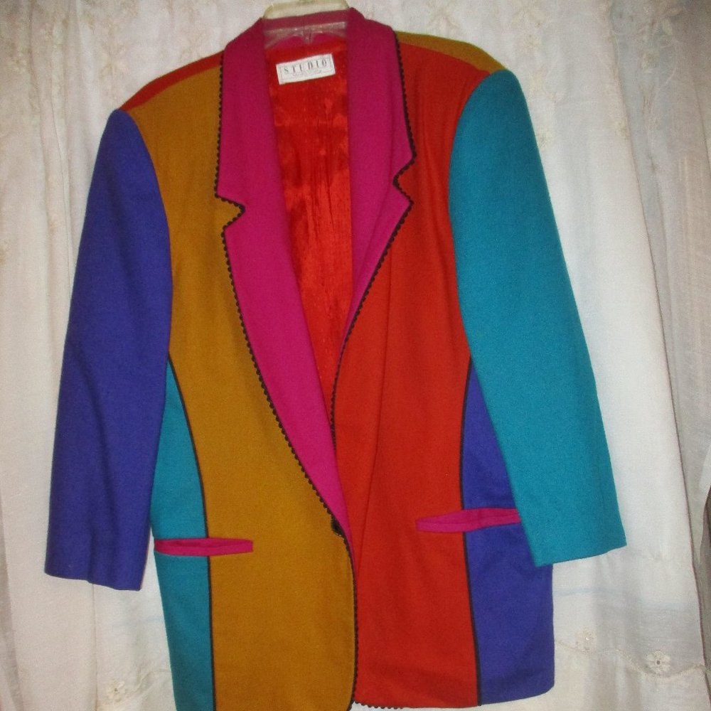 SOLD    SOLD  SOLD       Michelle Stuart Studio Blazer